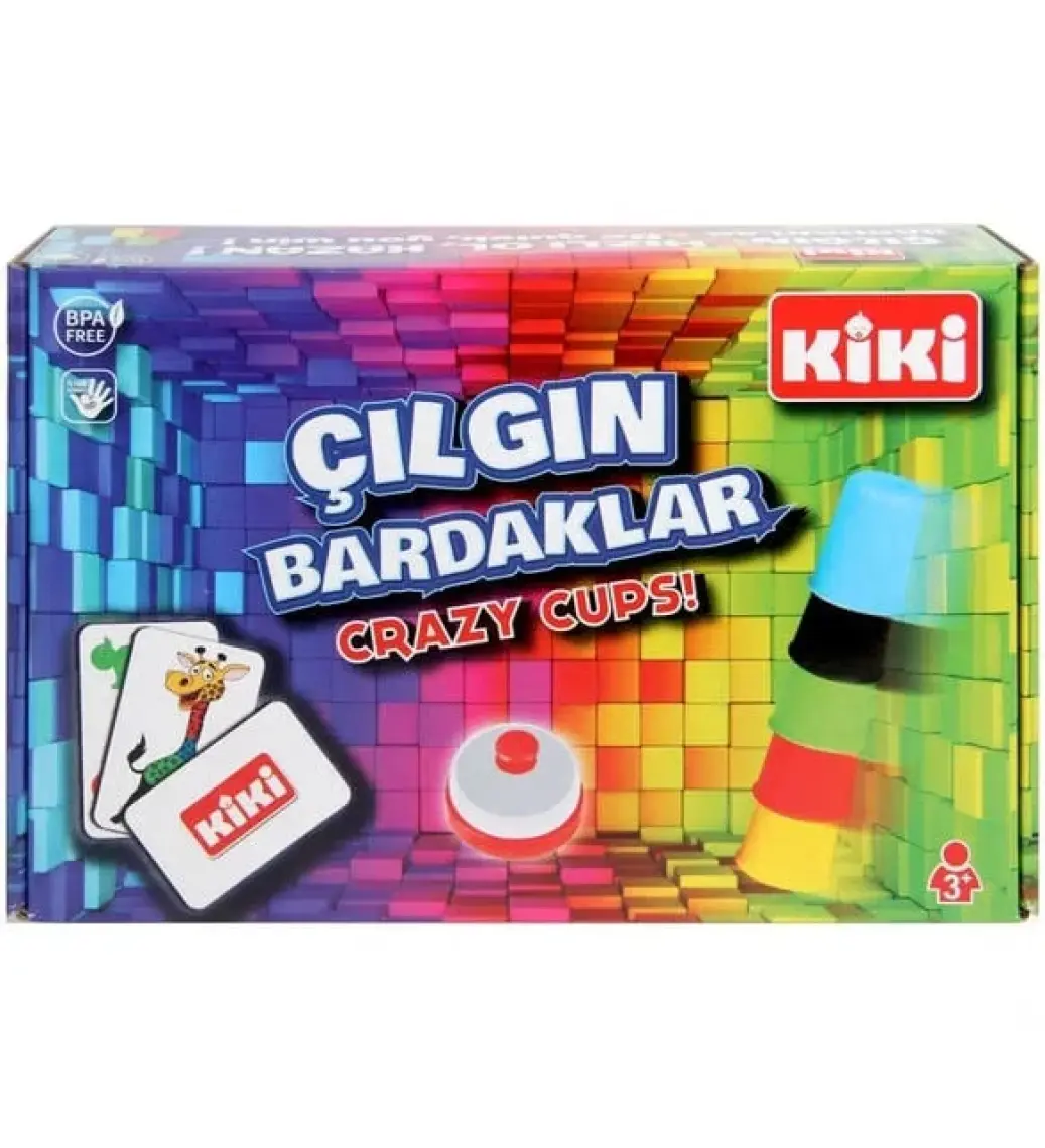 Kiki Çılgın Bardaklar Zeka Oyunu