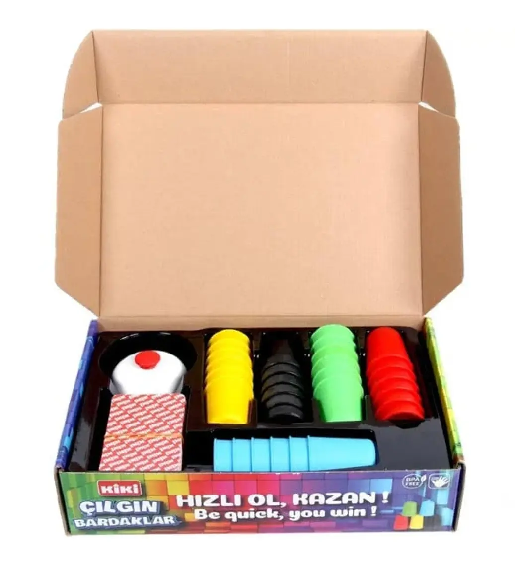 Kiki Çılgın Bardaklar Zeka Oyunu