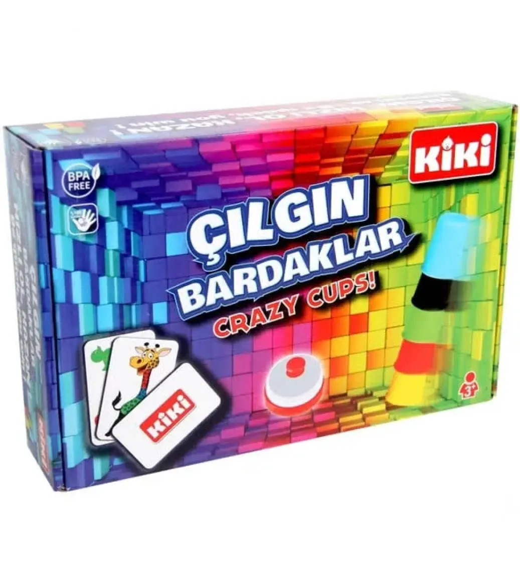 Kiki Çılgın Bardaklar Zeka Oyunu