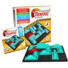 Redka Traffic Çocuk Kutu Oyunu - Trafikten Kaçış Temalı, Problem Çözme ve Sıralı Düşünme Becerilerini Geliştiren 2 Kişilik Strateji ve Zeka Oyunu