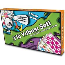 Ks Games Üçlü Yılbaşı Seti (Tombala + Kızmabirader + Fırdöndü)