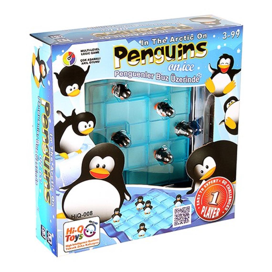 Hi-Q Toys Penguins On Ice Penguenler Buz Üzerinde Akıl ve Zeka Oyunu