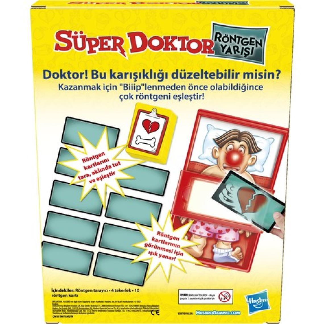 Hasbro Gaming Süper Doktor Röntgen Yarışı