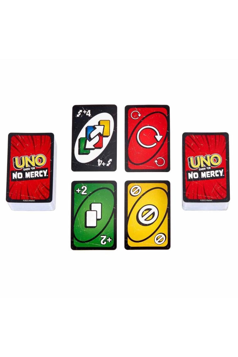 Mattel Games Uno No Mercy Kartlar HWV18