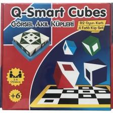 Elif Q-Bitz Görsel Beceri Küpleri Akıl ve Zeka Oyunu Smart Cubes