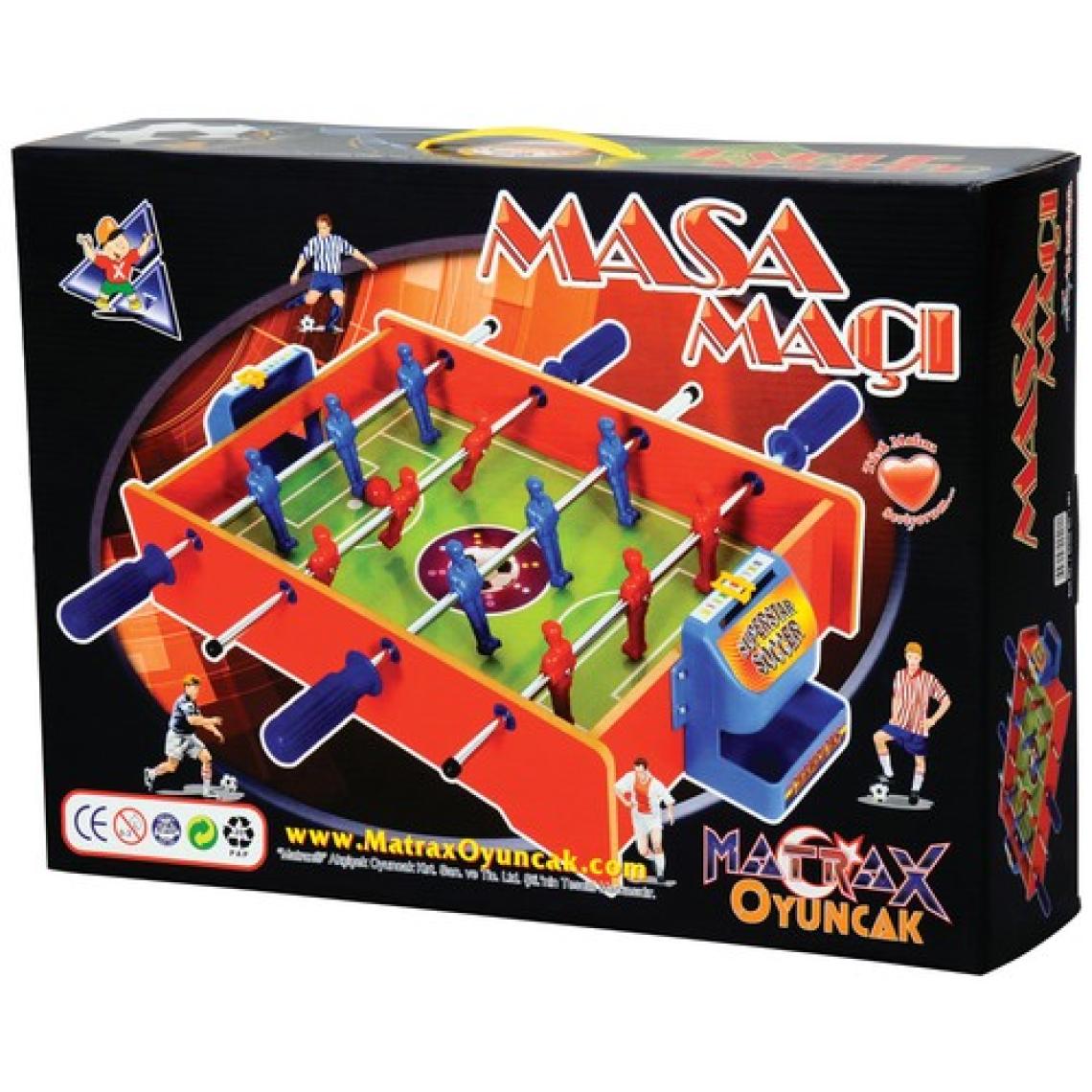 Matrax Oyuncak Ahşap Masa Maçı Oyunu