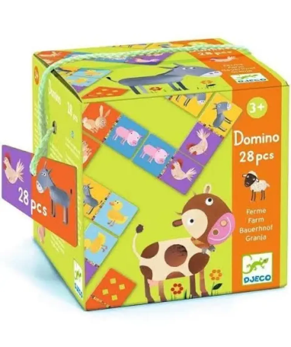 Djeco Domino Oyunları - Domino Farm