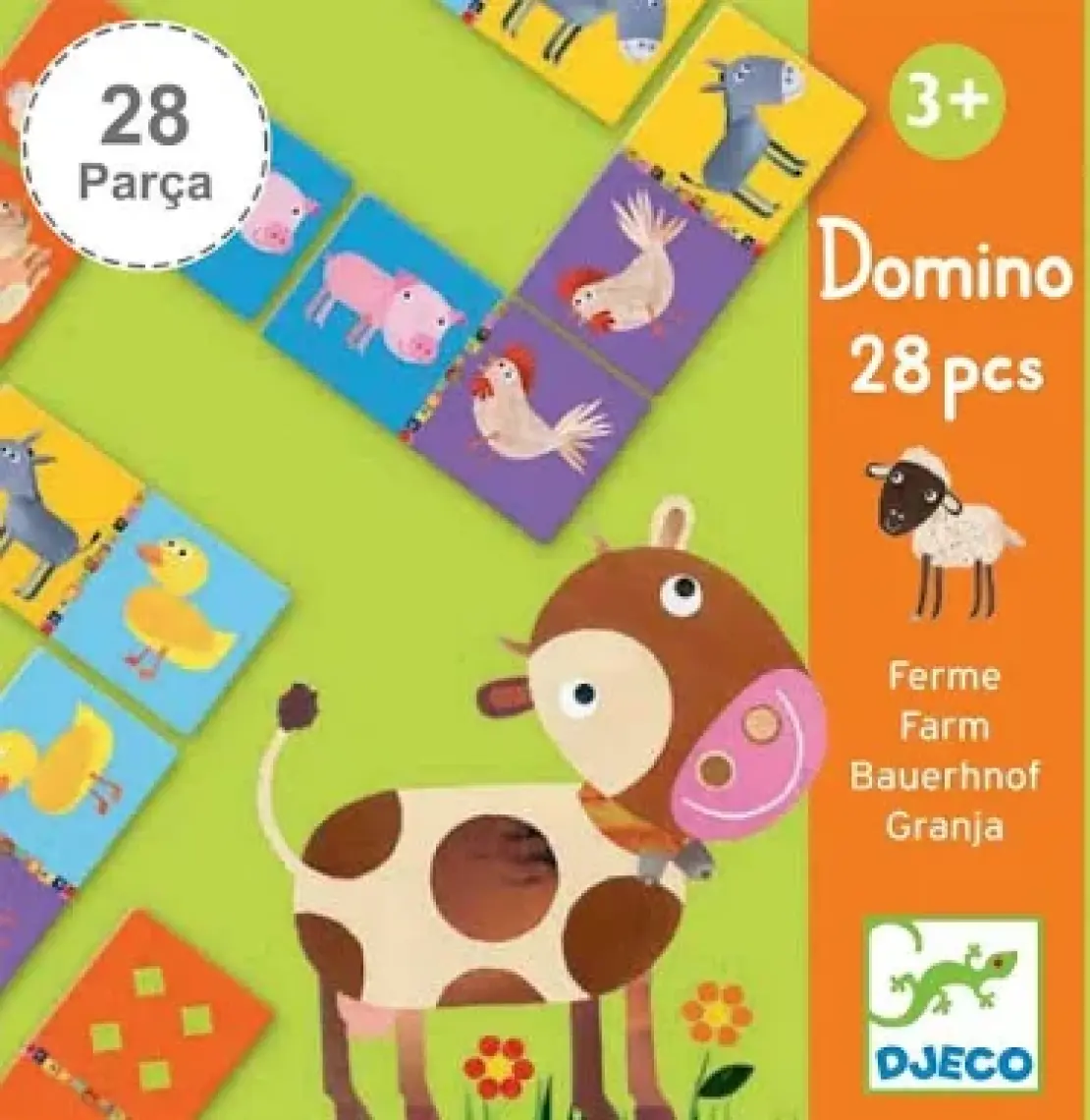 Djeco Domino Oyunları - Domino Farm