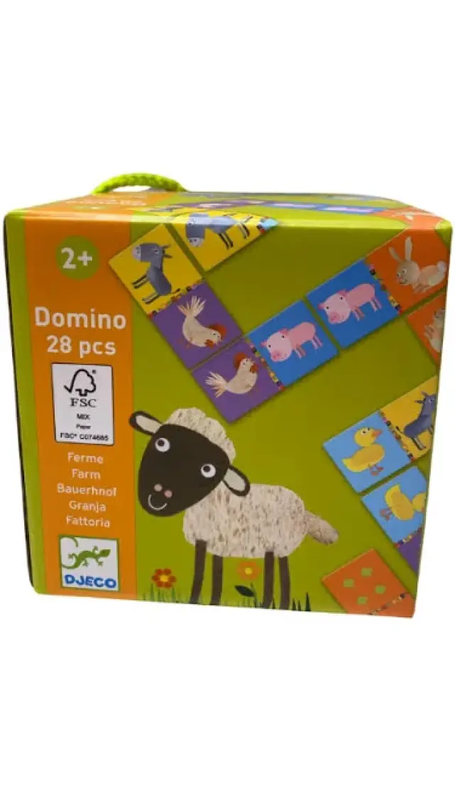 Djeco Domino Oyunları - Domino Farm