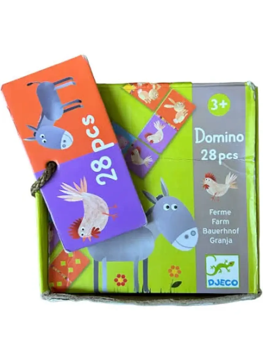 Djeco Domino Oyunları - Domino Farm