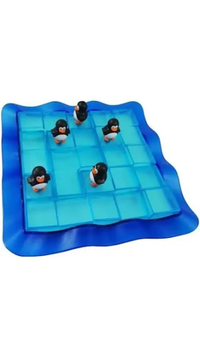 Hi-Q Toys Penguins On Ice Penguenler Buz Üzerinde Akıl ve Zeka Oyunu