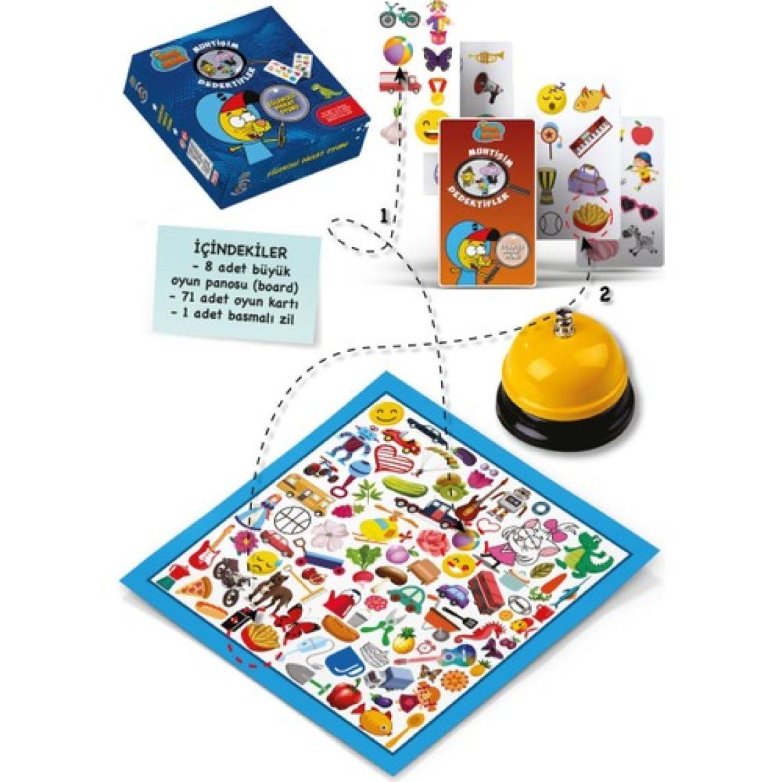 Chiva Kral Şakir Muhtişim Dedektifler Kutu Oyunu