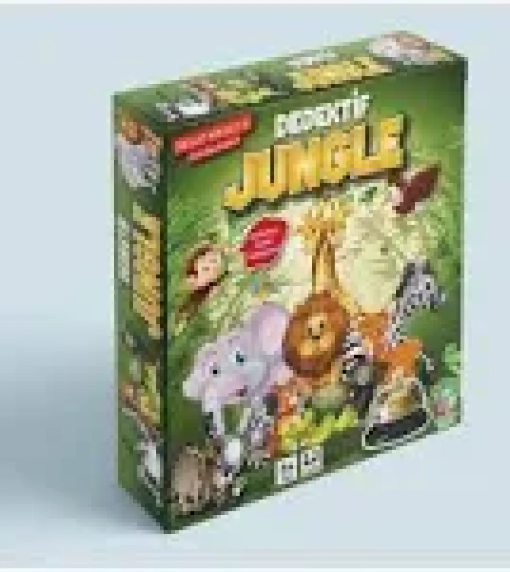 Hobi Eğitim Dünyası - Dedektif Jungle Görsel Zeka Oyunu