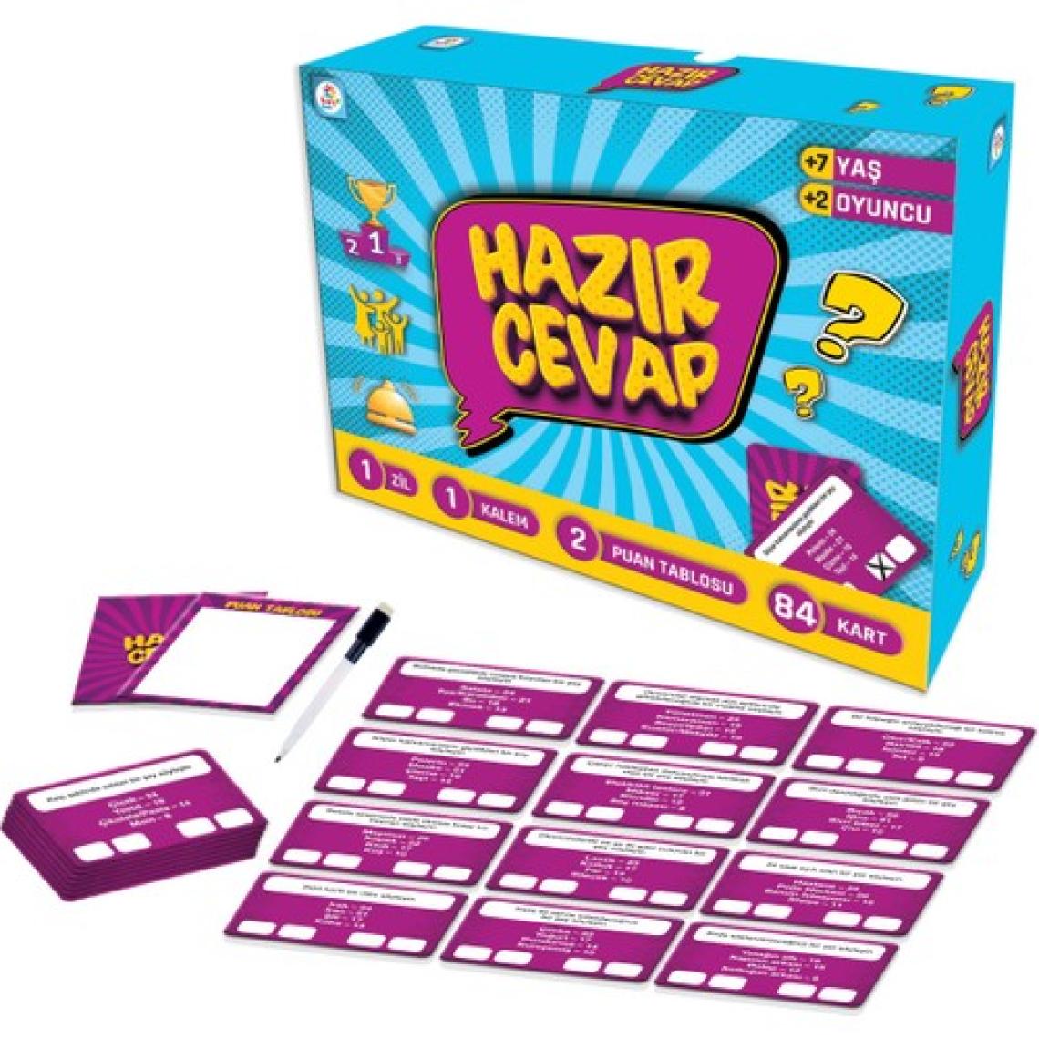 Hazır Cevap Eğlenceli Kutu Oyunu