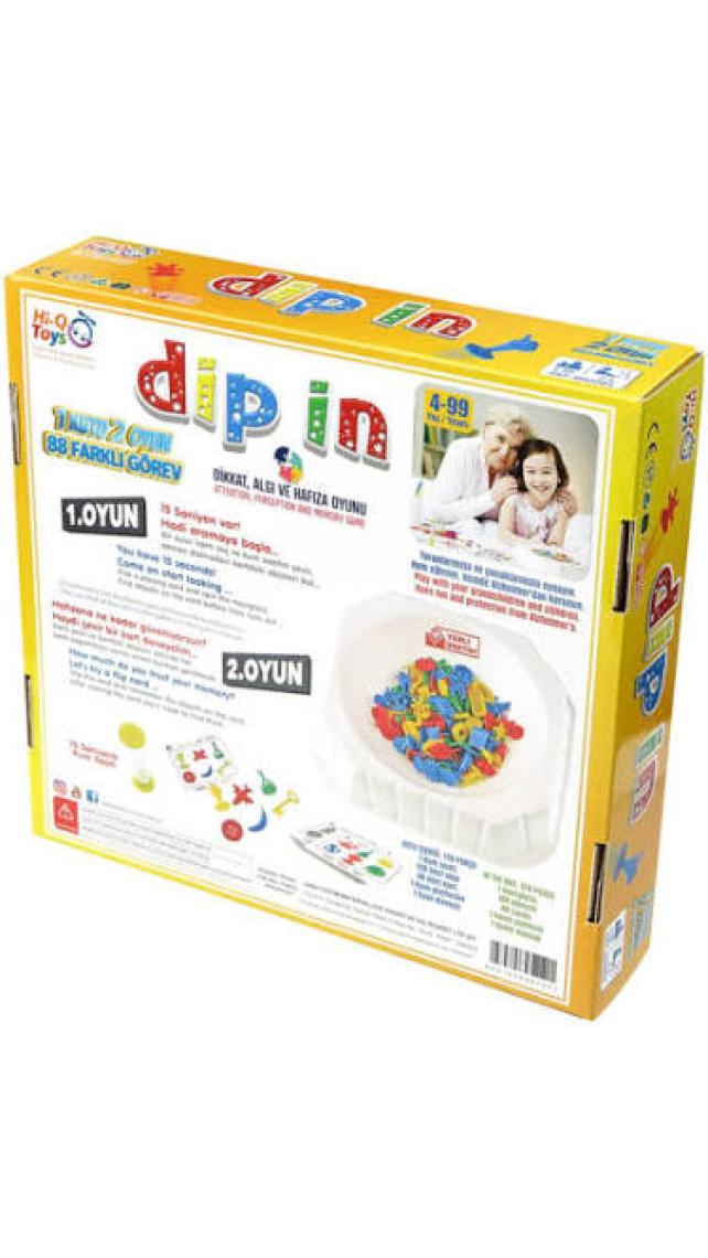 Hi-Q Toys Dip In Dikkat, Algı ve Hafıza Oyunu