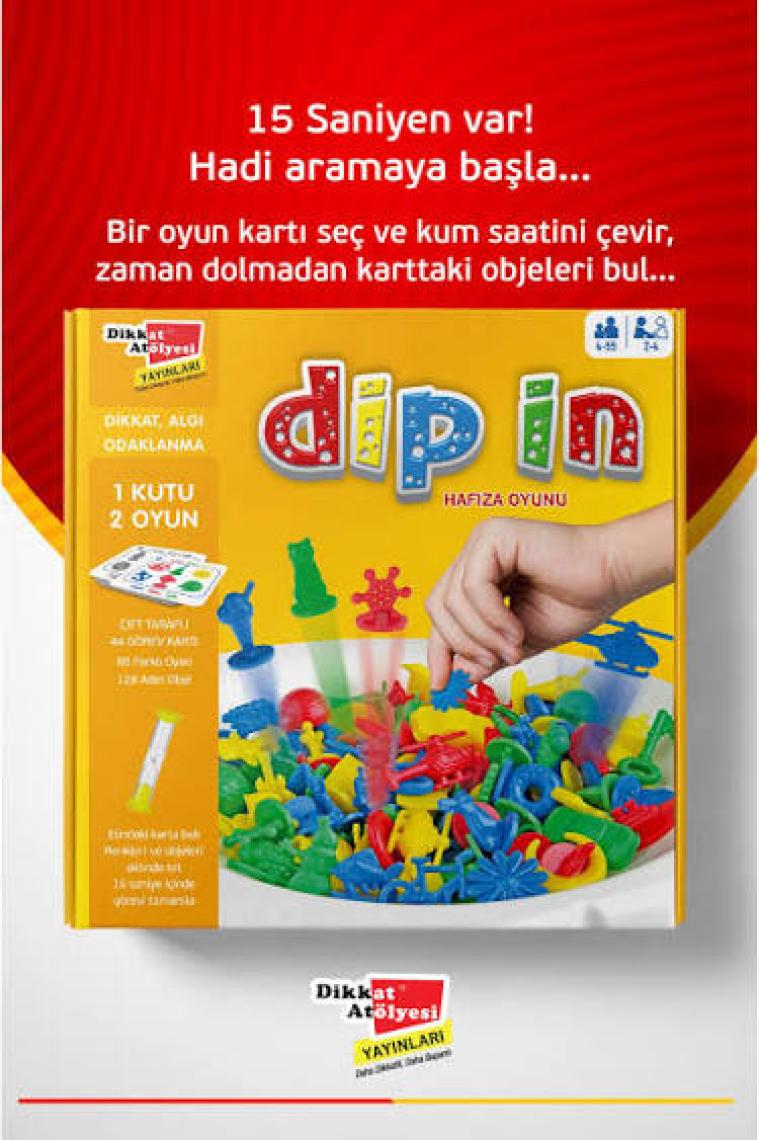 Hi-Q Toys Dip In Dikkat, Algı ve Hafıza Oyunu