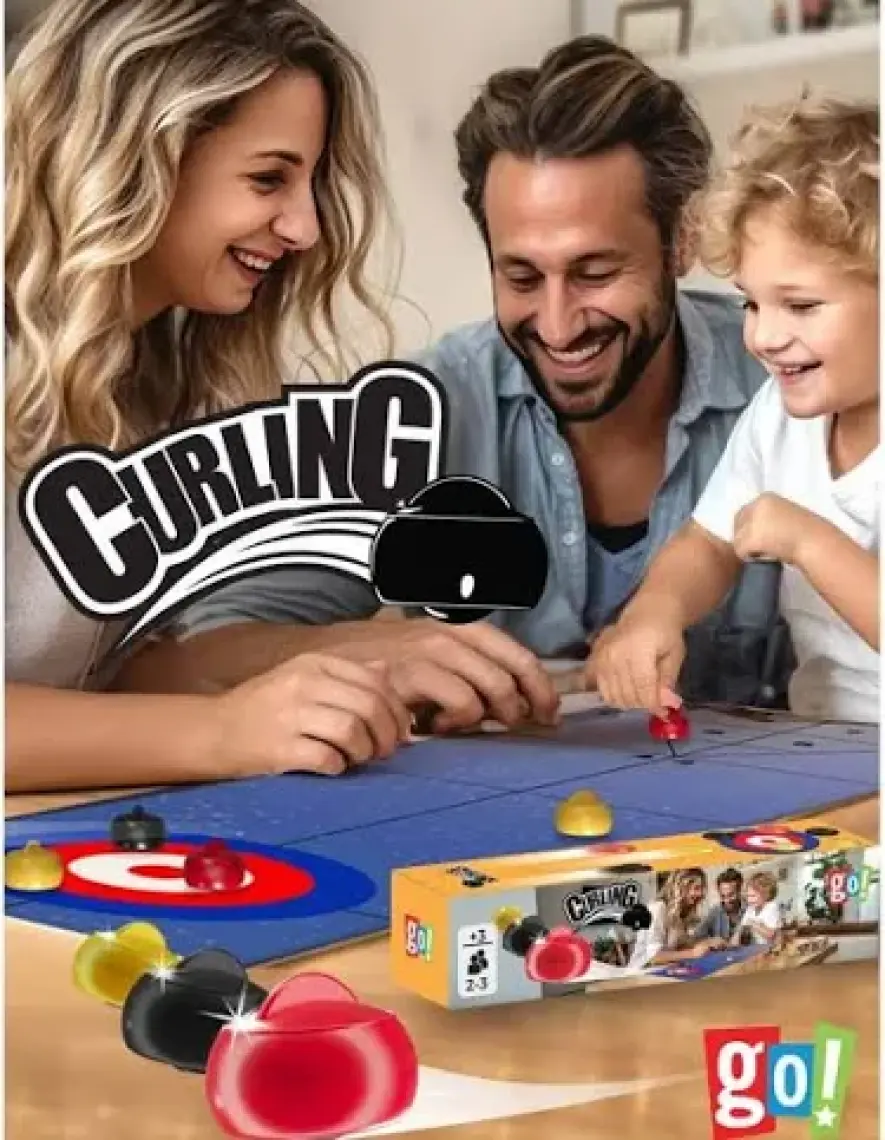 Go Toys Mini Curling Ekransız Vakit Geçirme Aktivitesi