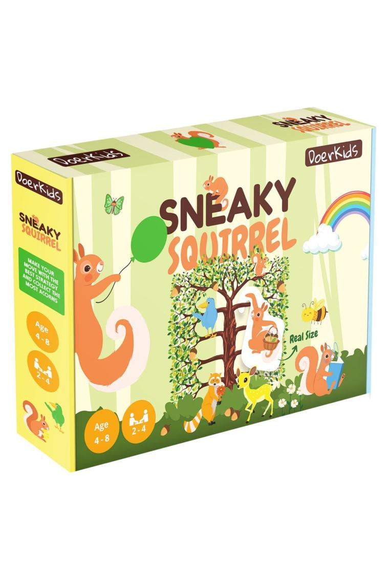 Sinsi Sincaplar 3d Eğitici Strateji Kutu Oyunu | Sneaky Squirrel 4 Yaş