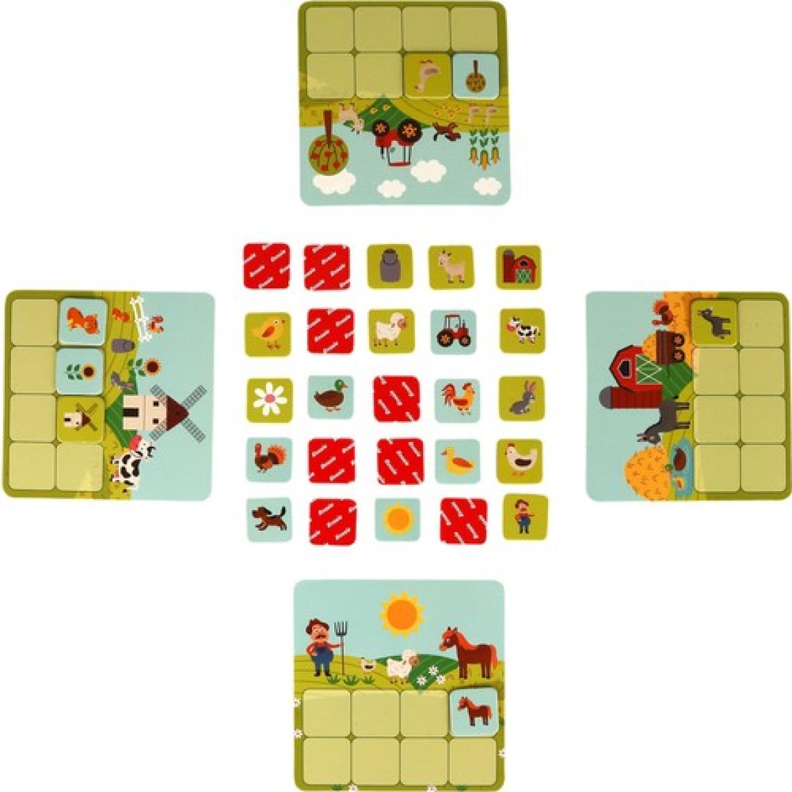 Rossie Neşeli Çiftlik Tombala (2 Oyun 1 Arada)