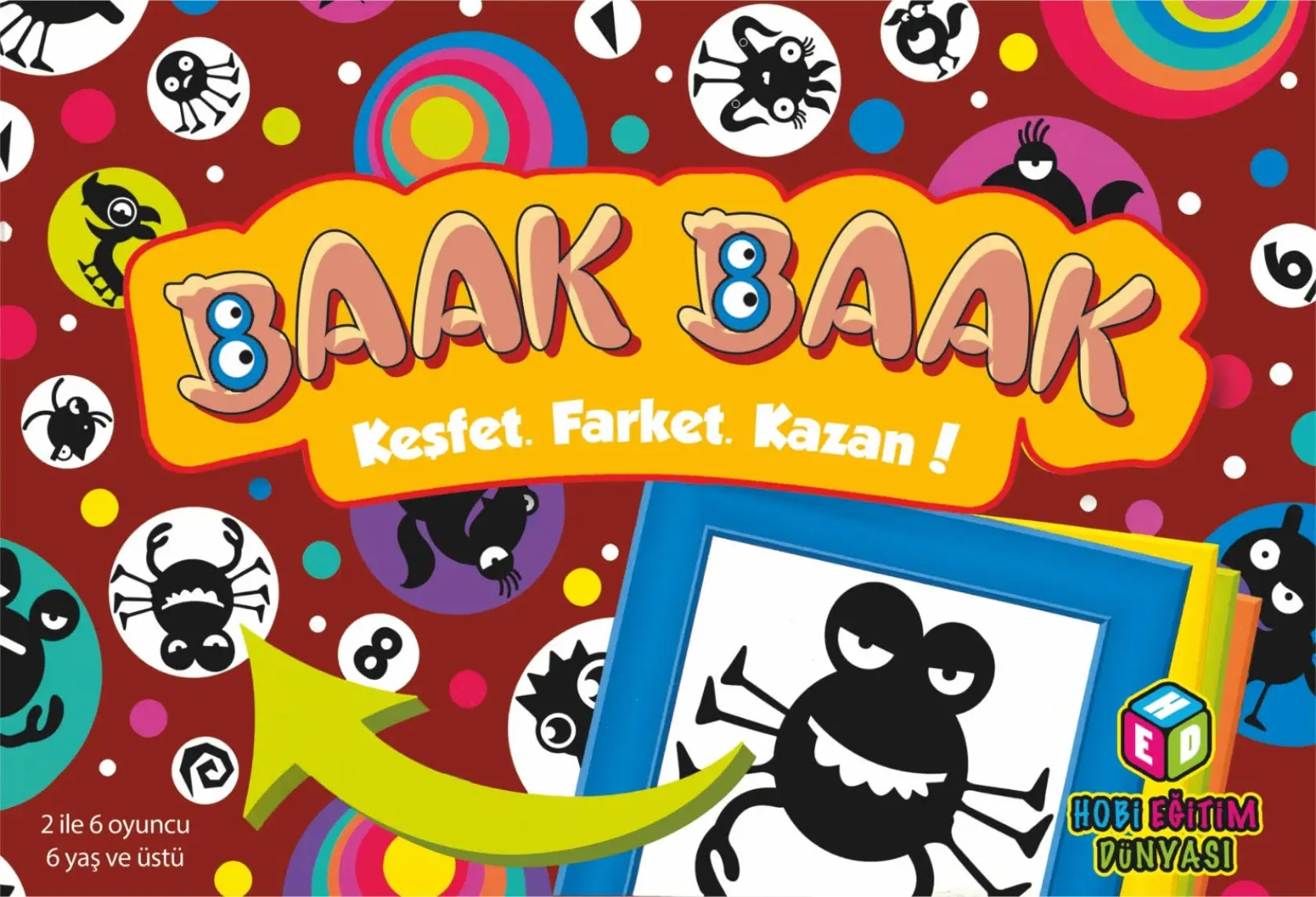 Hobi Eğitim Dünyası Baak Baak Keşfet , Farket , Kazan