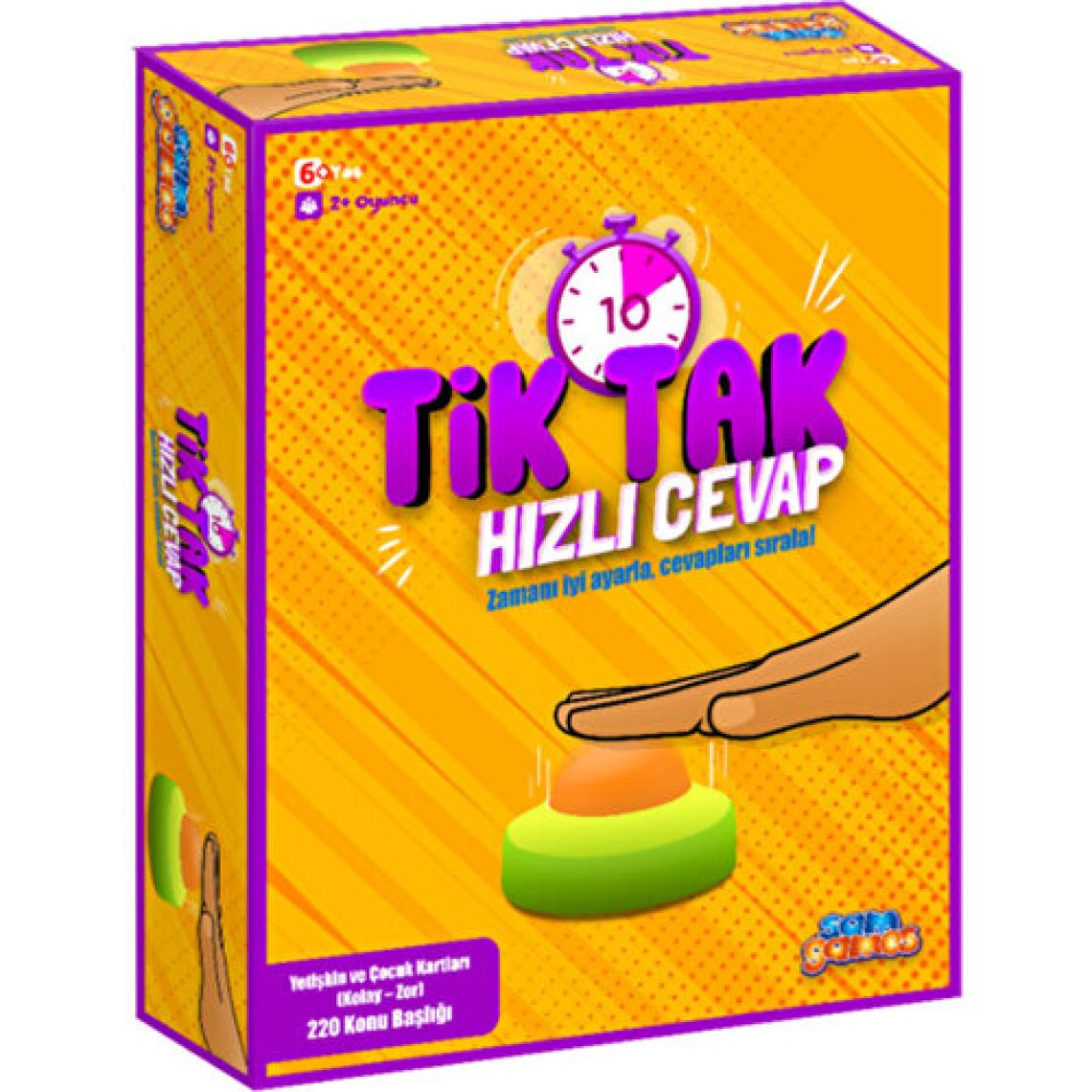 Samatlı Oyuncak Tik Tak Hızlı Cevap 72611