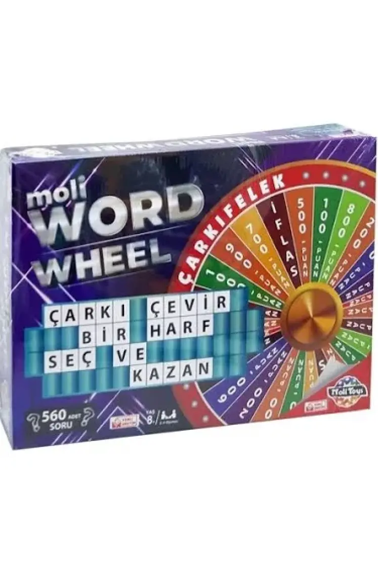 Moli Toys Moli Word Wheel(Çarkı Felek)