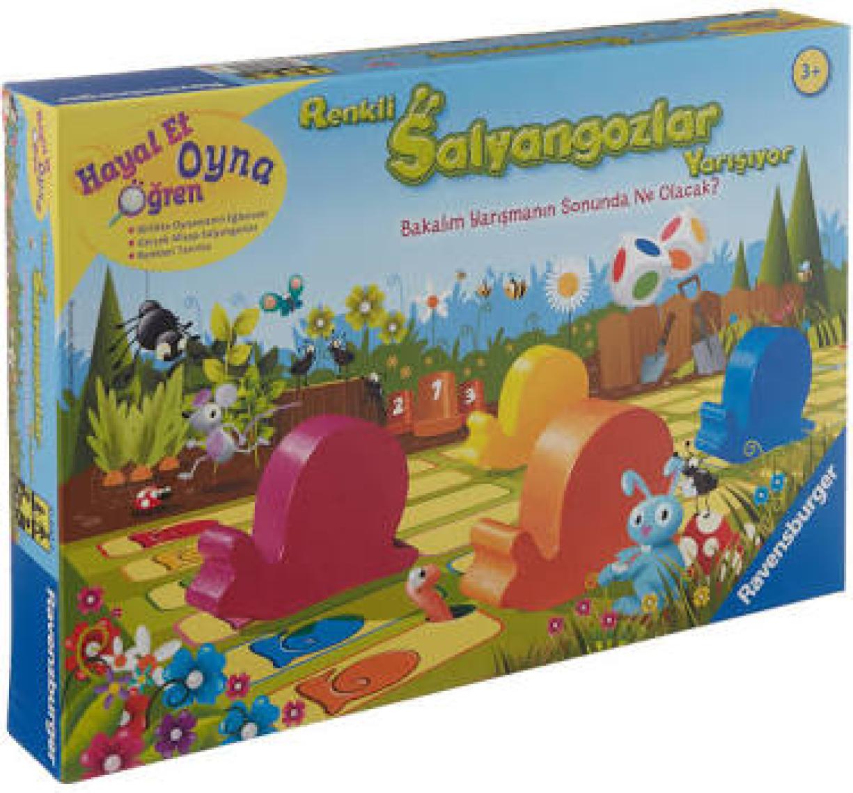 Ravensburger Renkli Salyangozlar Yarışıyor