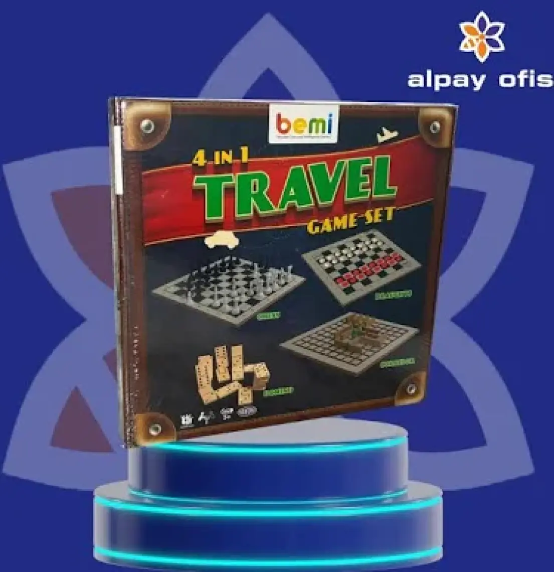 Bemi Travel Set 4 Oyun Tek Kutuda
