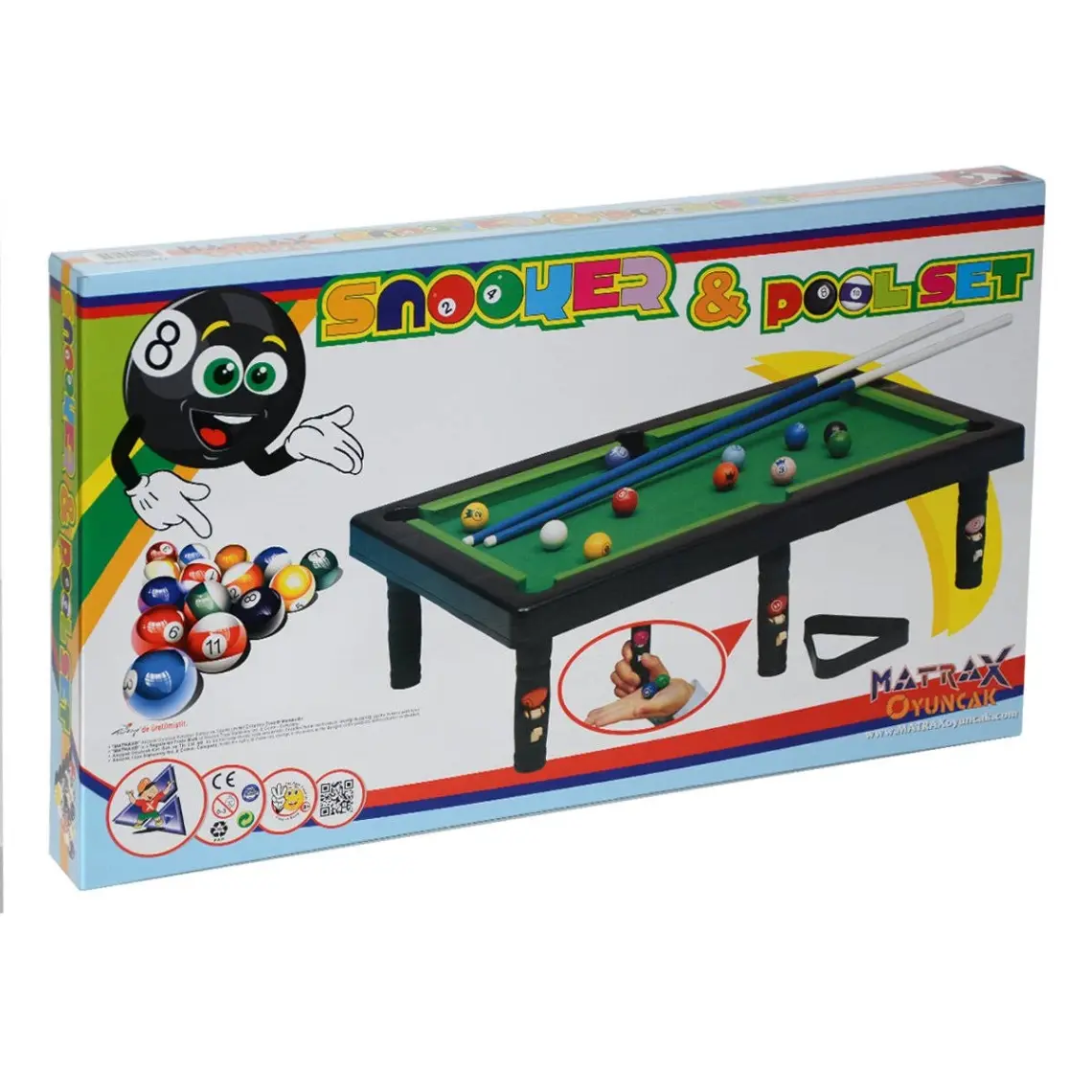 Snooker & Pool Set Bilardo Oyuncağı Ayaklı