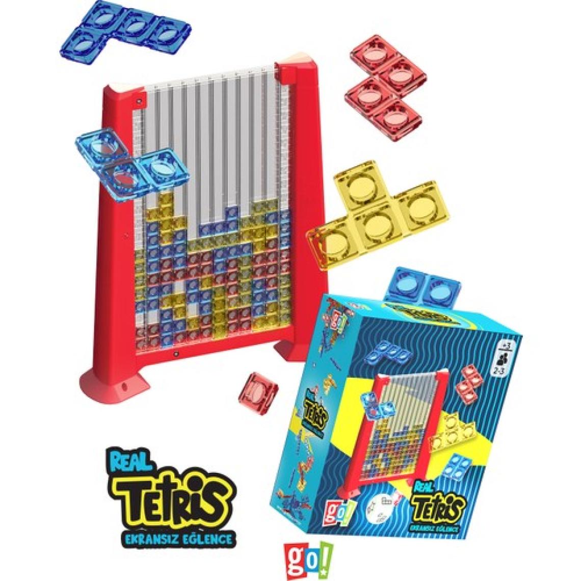 Go Toys Real Tetris Ekransız Aktivite Oyuncağı Eğitici Oyuncak Kutu Oyunu