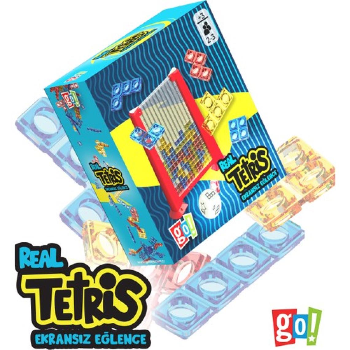 Go Toys Real Tetris Ekransız Aktivite Oyuncağı Eğitici Oyuncak Kutu Oyunu