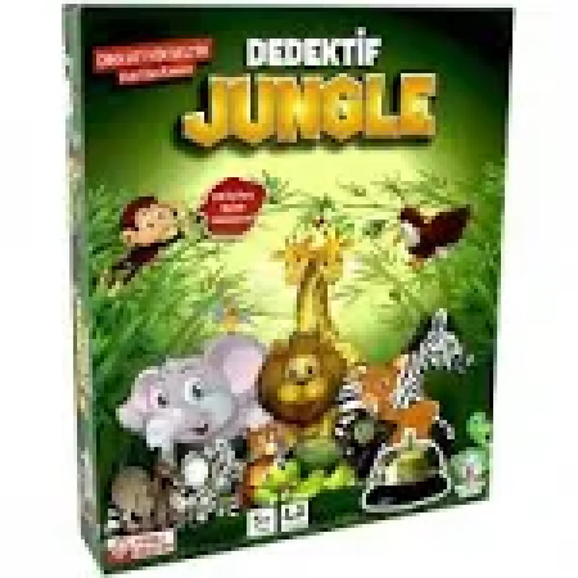 Hobi Eğitim Dünyası - Dedektif Jungle Görsel Zeka Oyunu