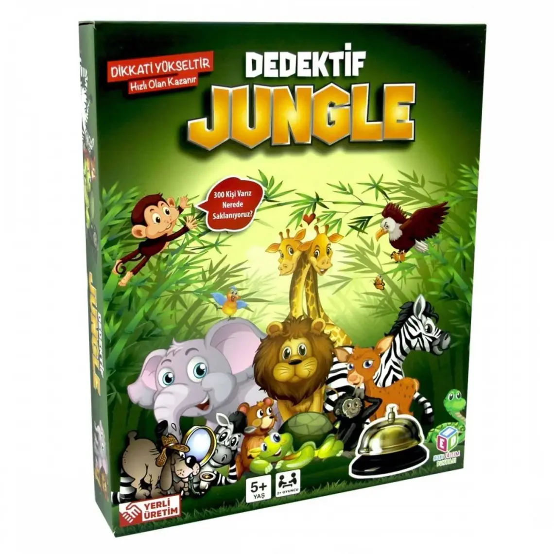 Hobi Eğitim Dünyası - Dedektif Jungle Görsel Zeka Oyunu