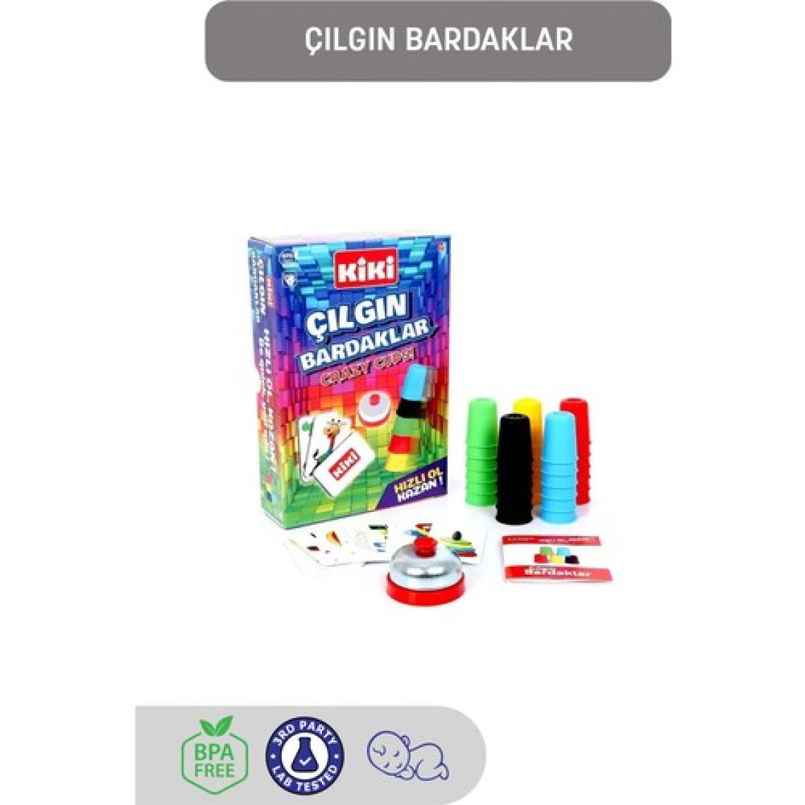 Kiki Çılgın Bardaklar Zeka Oyunu