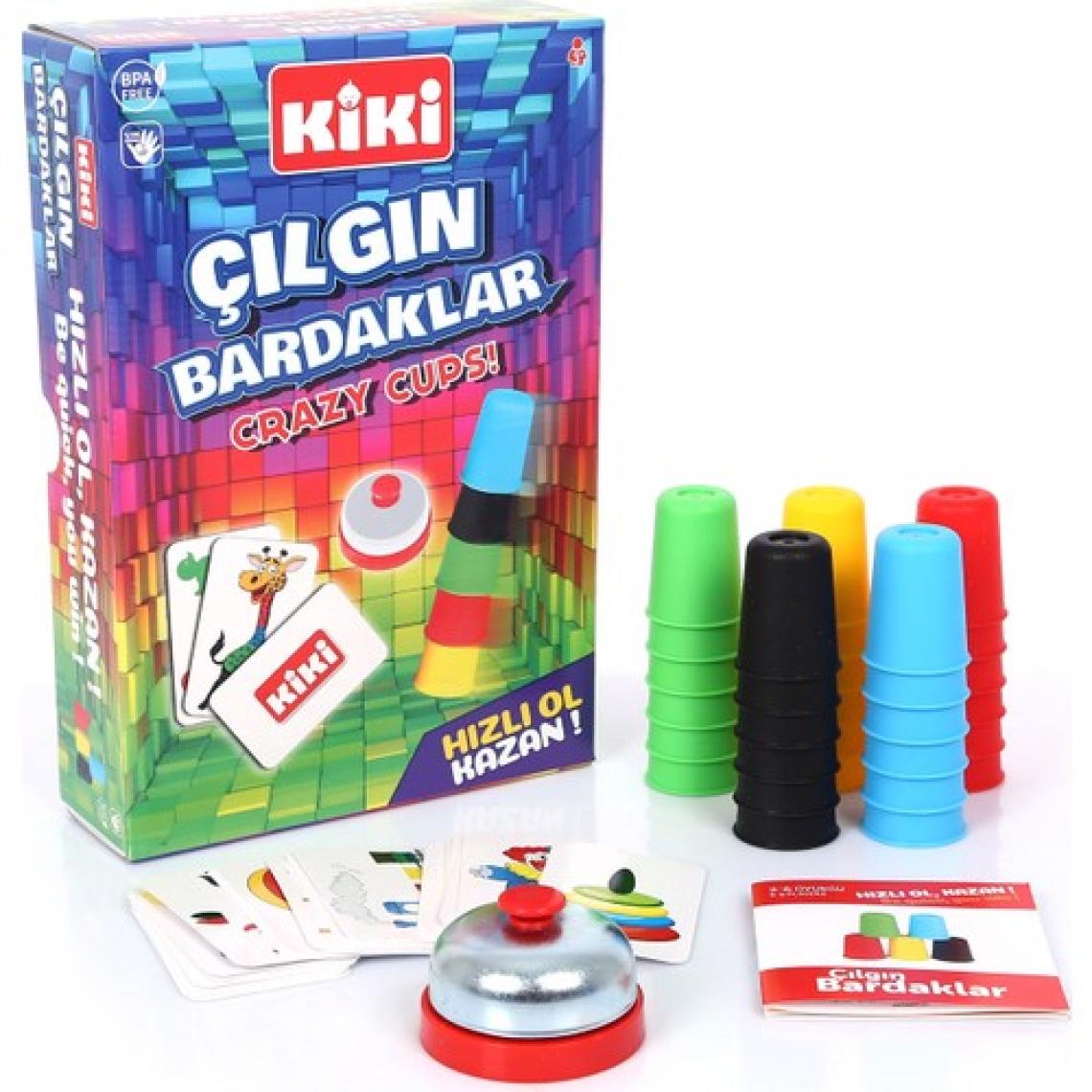 Kiki Çılgın Bardaklar Zeka Oyunu
