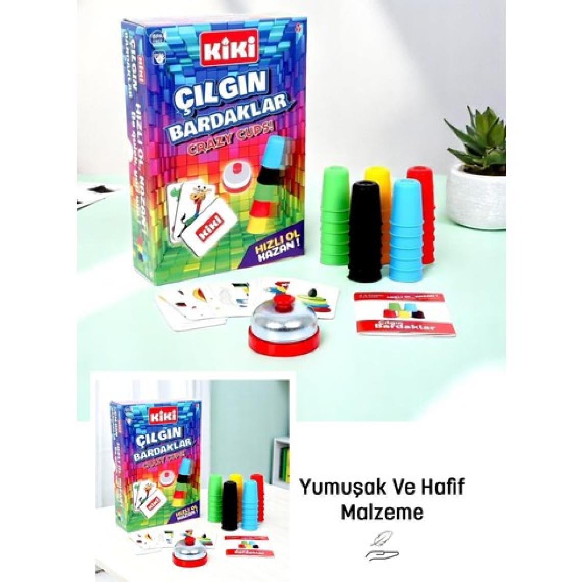 Kiki Çılgın Bardaklar Zeka Oyunu
