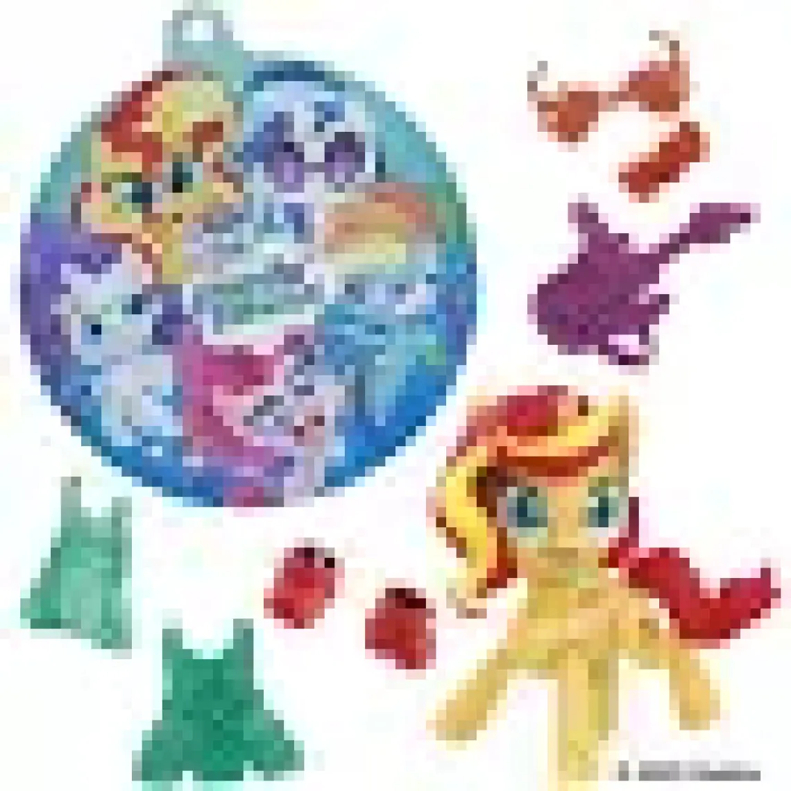 My Little Pony Smashin Fashion Sunset Shimmer Set F1277-F1759