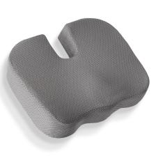 Ortopedik Oturma Minderi Hemeroid Kuyruk Sokumu Coccyx Oturma Minderi Visco Minder Gri