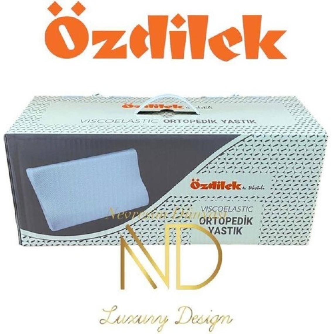 Özdilek Visco Ortopedik Yastık 40X60+12 cm Viscoelastic Ortopedik Yastık