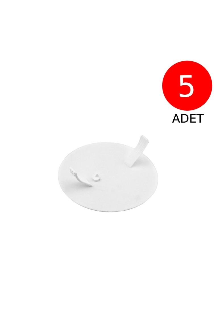 Buat Kapağı Plastik Düz 5 Li