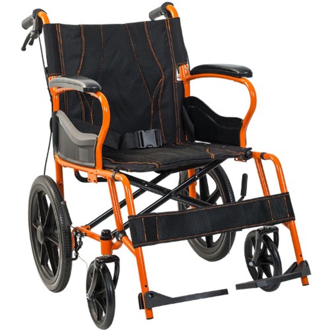 Tekerlekli İskemle T-105 Refakatçi Frenli Tekerlekli Sandalye