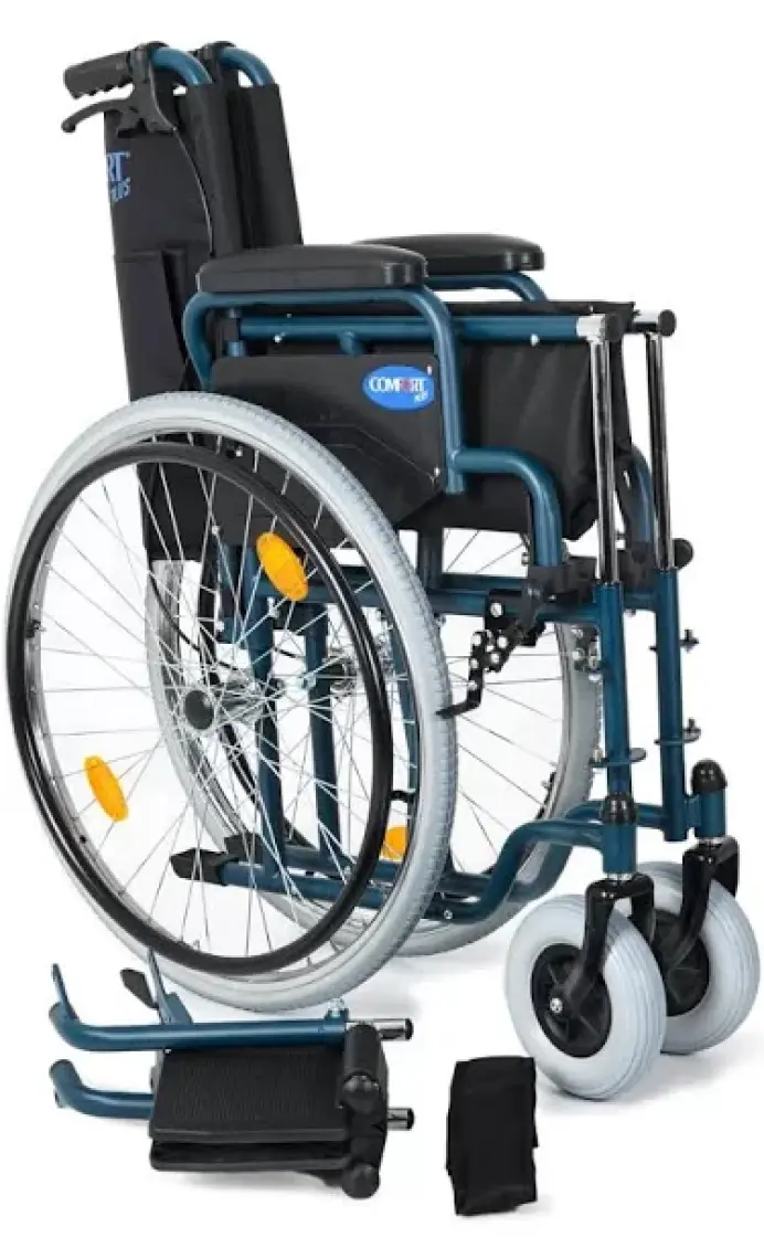 Comfort Plus Dm - 312 Centro 40 cm Refakatçı Frenli Özellikli Tekerlekli Sandalye