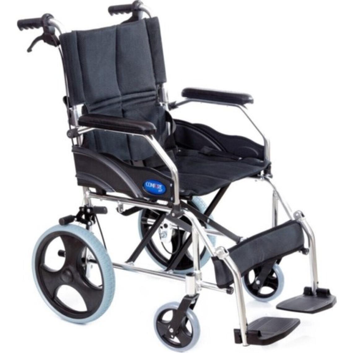 Comfort Plus KY863LABJ-A12 Alüminyum Transfer Özellikli Tekerlekli Sandalye Füme