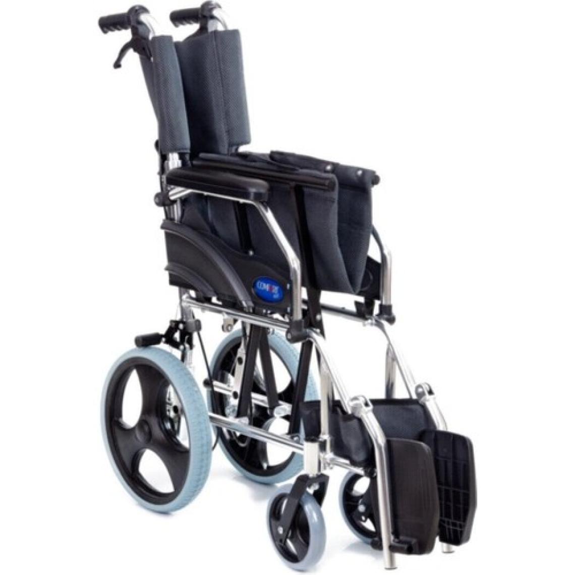Comfort Plus KY863LABJ-A12 Alüminyum Transfer Özellikli Tekerlekli Sandalye Füme