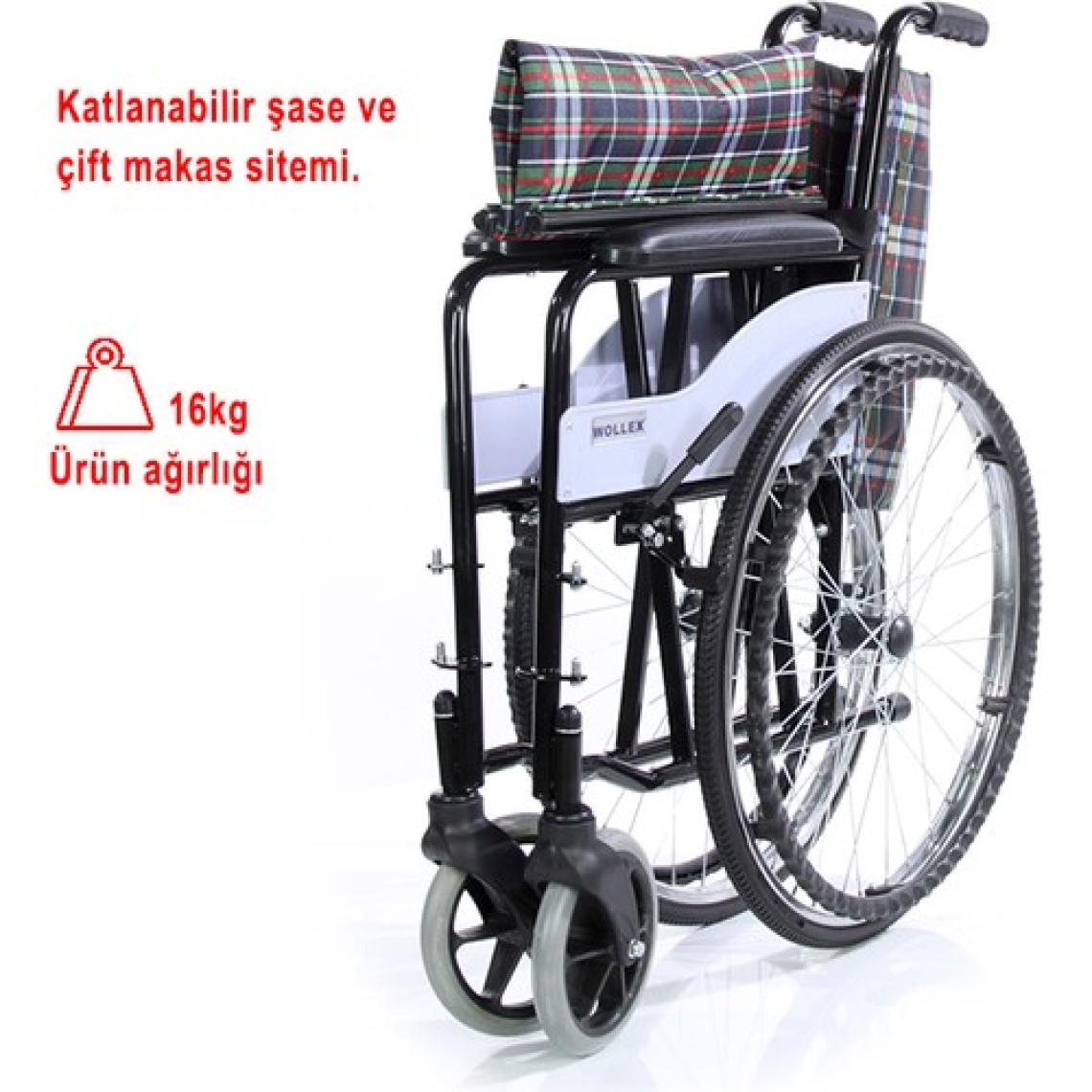 Wollex W210 Manuel Tekerlekli Sandalye