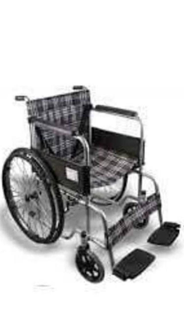 Comfort Plus KY809 Bordo Kumaş Standart Tekerlekli Sandalye