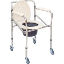 Comfort Plus DM696 Tekerlekli Kovalı Komot - Tuvalet Sandalyesi