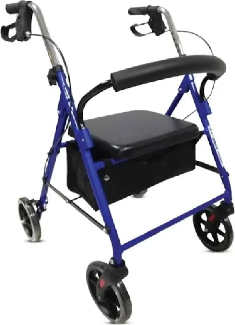 Case Rolatör 4 Tekerlekli Yürüteç 130 kg Taşıma Kapasiteli