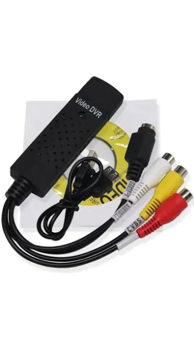 DVR Chip Android Cep Telefon Tablet Otg Windows 10 USB 2.0 Rca Cvbs S-Video Görüntü Ses Yakalama Kartı Video Capture Cihazı