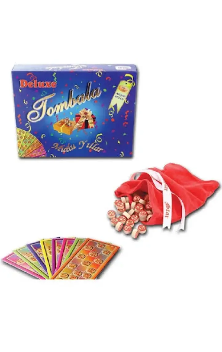 Star Ahşap Pullu Tombala
